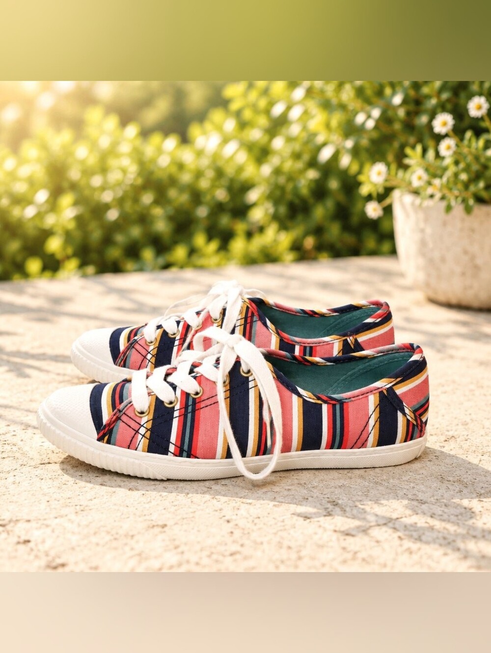 Kate Spade New York Tennison Sneakers in Sidewalk Stripe